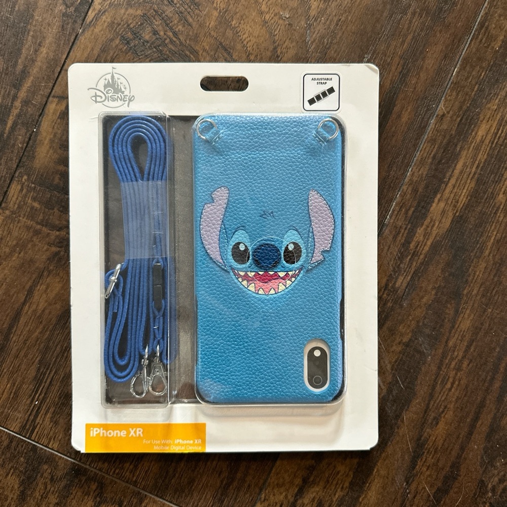 Disney Stitch iPhone XR Case with Lanyard